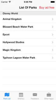 disney-world maps, guides with wait times iphone screenshot 1