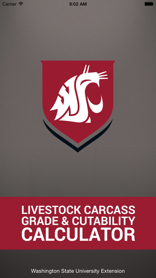 #1. Livestock Carcass Calculator (iOS) 由: Washington State University