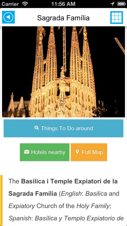 Barcelona offline map, guide & hotels screenshot-3