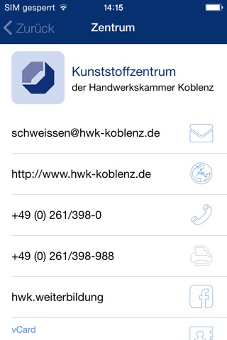 Schweißen HWK-Koblenz screenshot 2