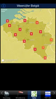 weer & zo belgië iphone screenshot 3