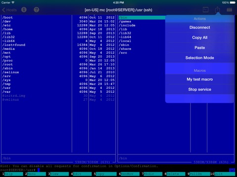 vSSH HD screenshot 3