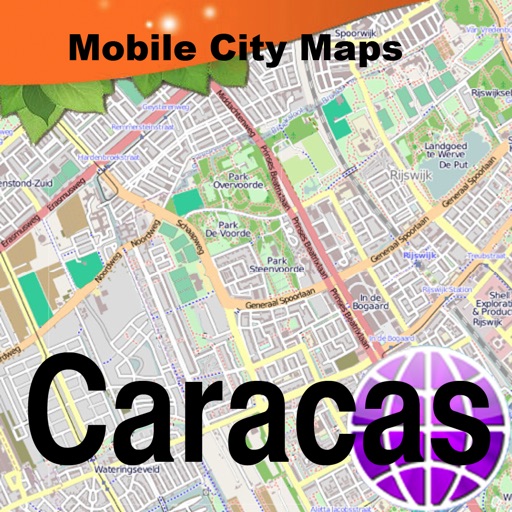 Map of Caracas icon