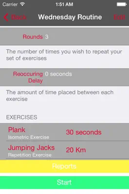 Game screenshot Fitness Timer - by WillWorks apk