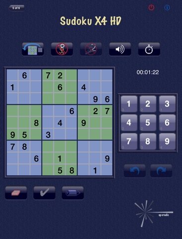 Sudoku X4 HD screenshot 3