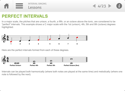 Screenshot #6 pour Auralia Interval Singing