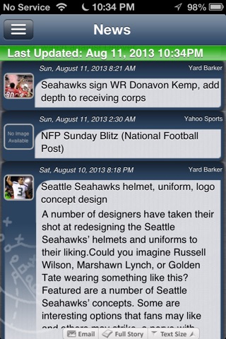 Seattle Football Live screenshot 2