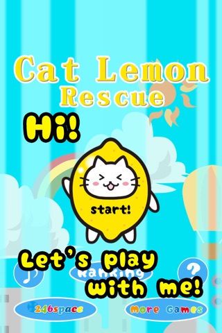 Cat Lemon Rescue screenshot 2