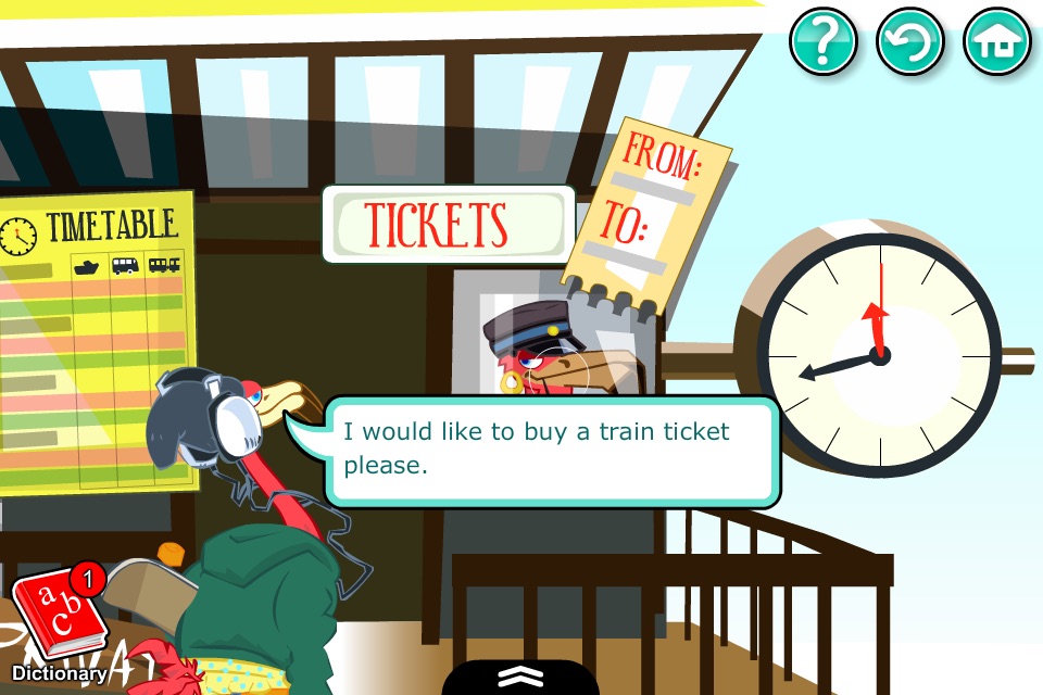 Time and Travel - English Vocabulary Trainer screenshot 2