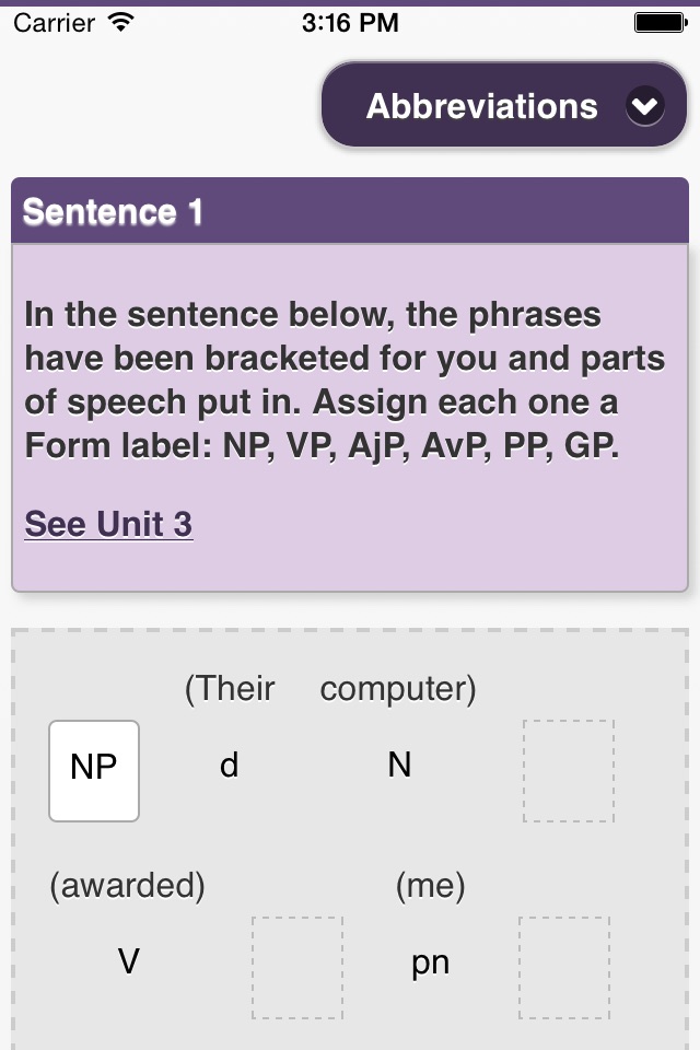 English Grammar: An Introduction screenshot 3