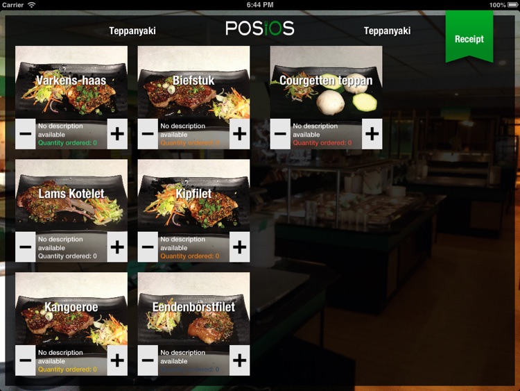 Digital Menucard