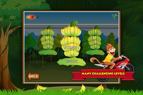 Monkey Bike Safari - Motocross Hill Climb Race screenshot 3