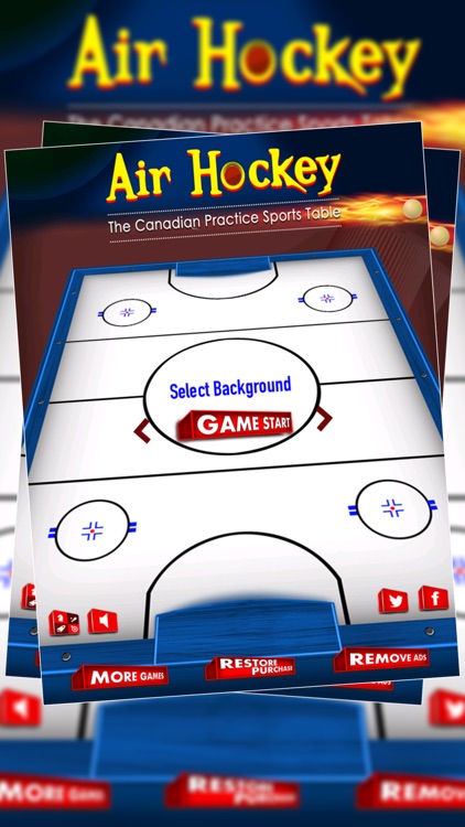 Air Hockey : The Canadian Practice Sports Table - Free