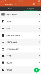 CardHolder - All cards keeper screenshot #3 for iPhone