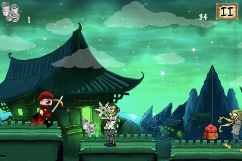 Ninjas versus Zombies screenshot 4