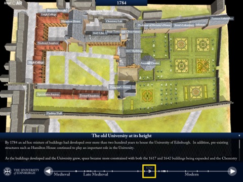 The University of Edinburgh, Old College : A WINDOW ON THE PAST screenshot 4