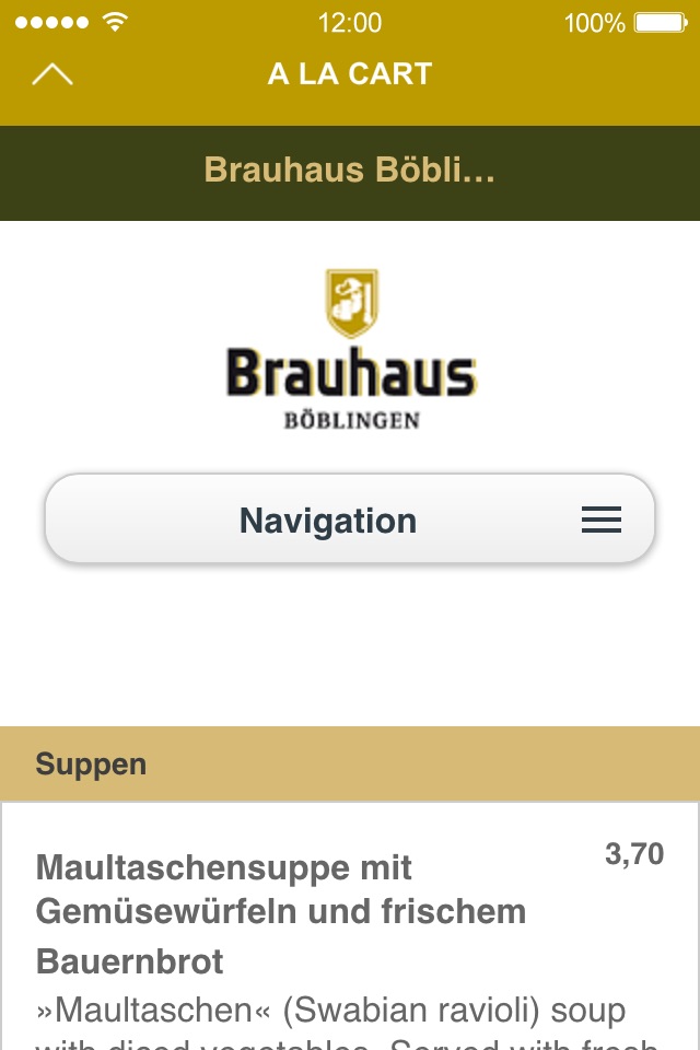 Brauhaus Schönbuch screenshot 4