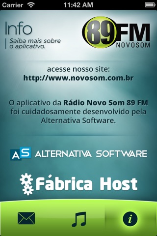 Rádio Novo Som screenshot 4