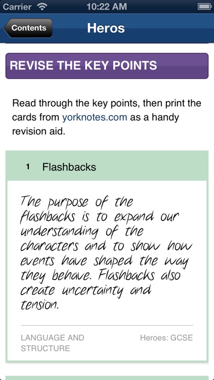 Heroes York Notes GCSE screenshot-4