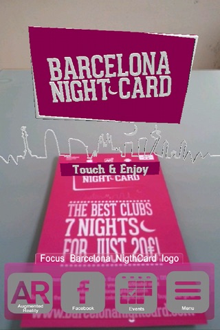 Barcelona NightCard screenshot 2