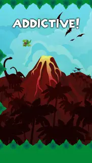 bouncy dino hop - the best of dinosaur games with only one life iphone screenshot 2