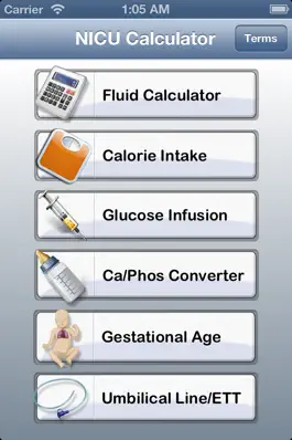 Game screenshot NICU Calculator mod apk