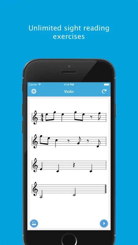 Sight Reading Machine - Practice Music Reading Skill for Guitar, Saxophone and 20 More Instruments screenshot 1 of 3