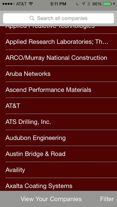 Engineering Career Fair iPhone screenshot 1 - Education app