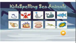 Game screenshot Kids Spelling Sea Animals apk