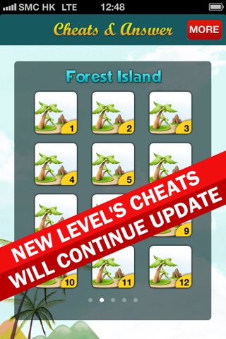 Cheats & Answer For Sprinkle Islands screenshot 2