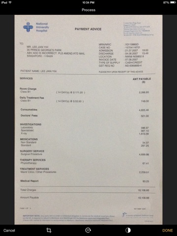 Screenshot #5 pour Simple Scanner - Doc Scan App for Scanning Document as PDF, Picture, Photo, Word, Text, and Data