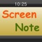 "Screen Note Maker" is a amazing application that you can design your iPhone Screen wallpaper with NOTES