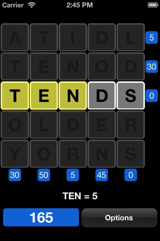 Word Square Choice screenshot 2