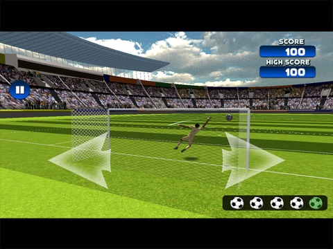 Screenshot #6 pour Super Football Kicks 3D