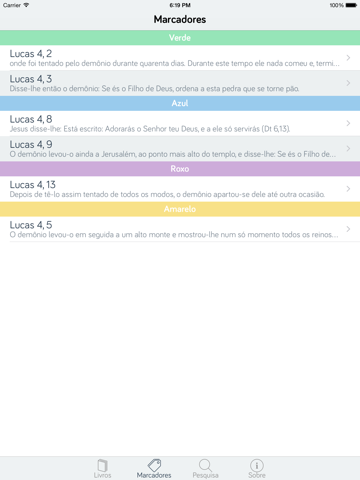 Pocket Biblia - Bíblia Católica iPad screenshot 4 - Book app