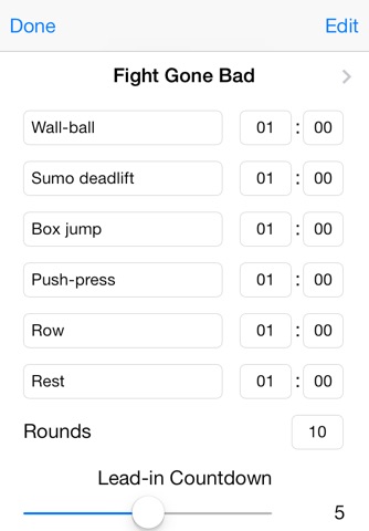 Strengthiness Interval Timer screenshot 2