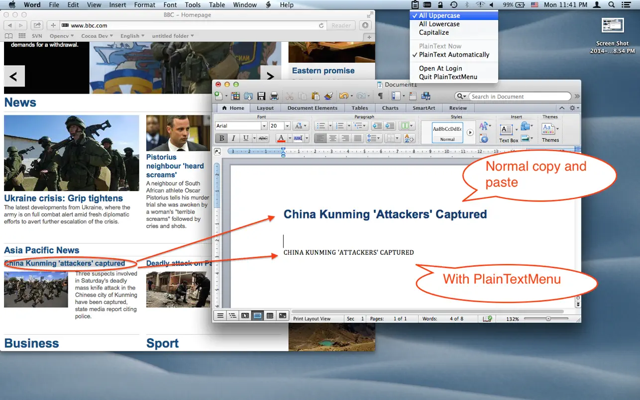 #1. PlainTextMenu (macOS) 게시자: 君 许