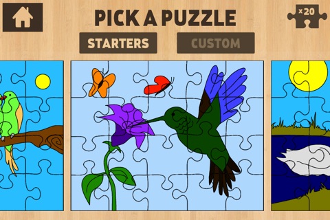 Color It Puzzle It: Birds Lite screenshot 4