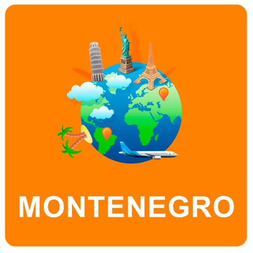 Montenegro Off Vector Map - Vector World icon