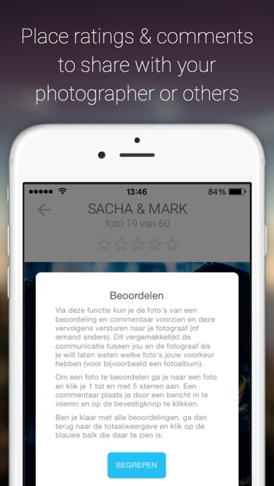 PicturePresent iPhone screenshot