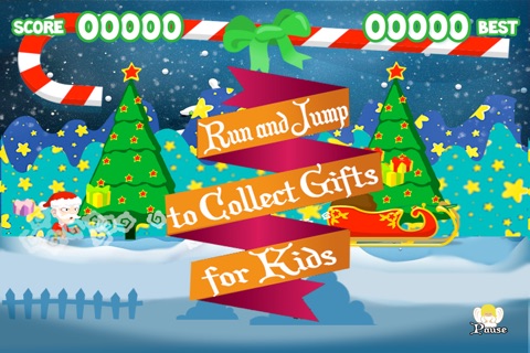 Skinny Santa Run - Help Christmas Santa Jump over Monster to Rescue Xmas Free Gifts for Kids screenshot 2