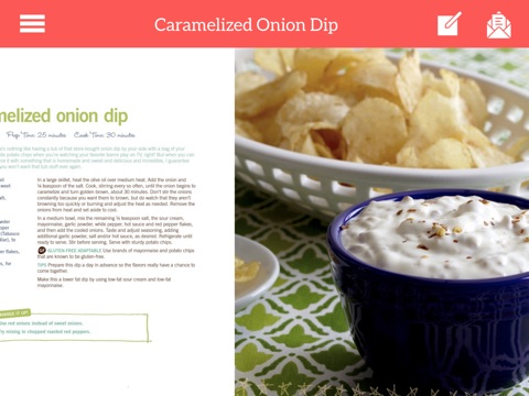 Party Dishes Recipes for iPad screenshot 3