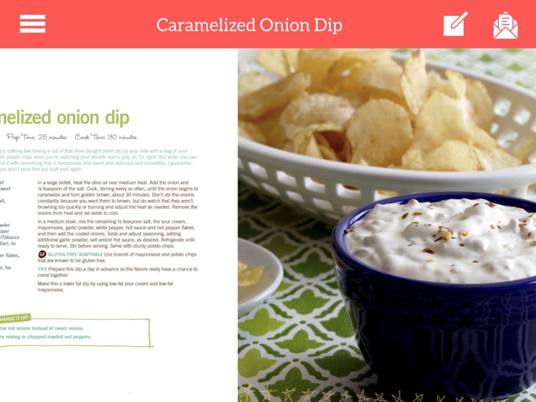 Party Dishes Recipes for iPad