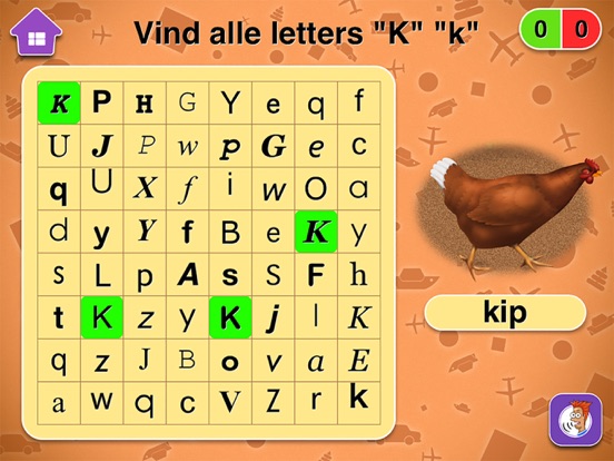 Spelletjes om kleuters te leren lezen iPad app afbeelding 5