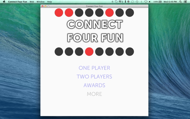 connect fun - four in a row iphone screenshot 2