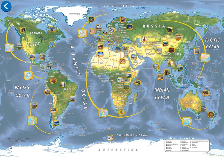 Appuzzle Mapa Mundi (World) by EDUCA BORRAS