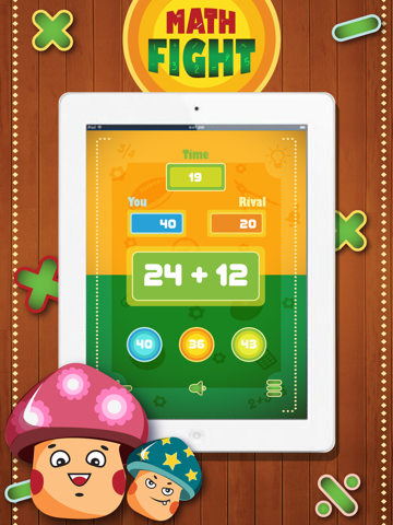 Screenshot #4 pour Сompétition de Mathématiques - Math Fight - Multiplayer game
