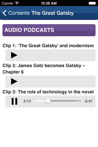 The Great Gatsby York Notes Advanced screenshot 2