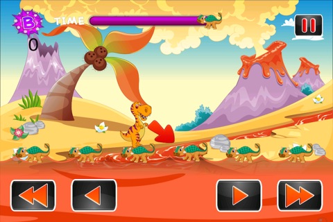 Ancient Dinosaur Skipping - Rex Hopping Madness screenshot 2