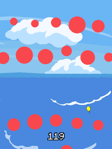 Screenshot #4 pour The Yellow Balloon - New Impossible Free Game for iPhone 6 Plus: iOS 8 Apps Edition